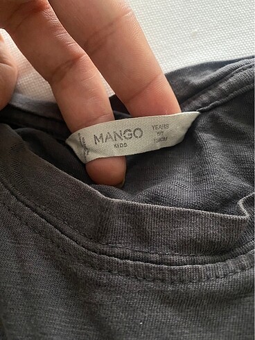 7 Yaş Beden Mango tişört