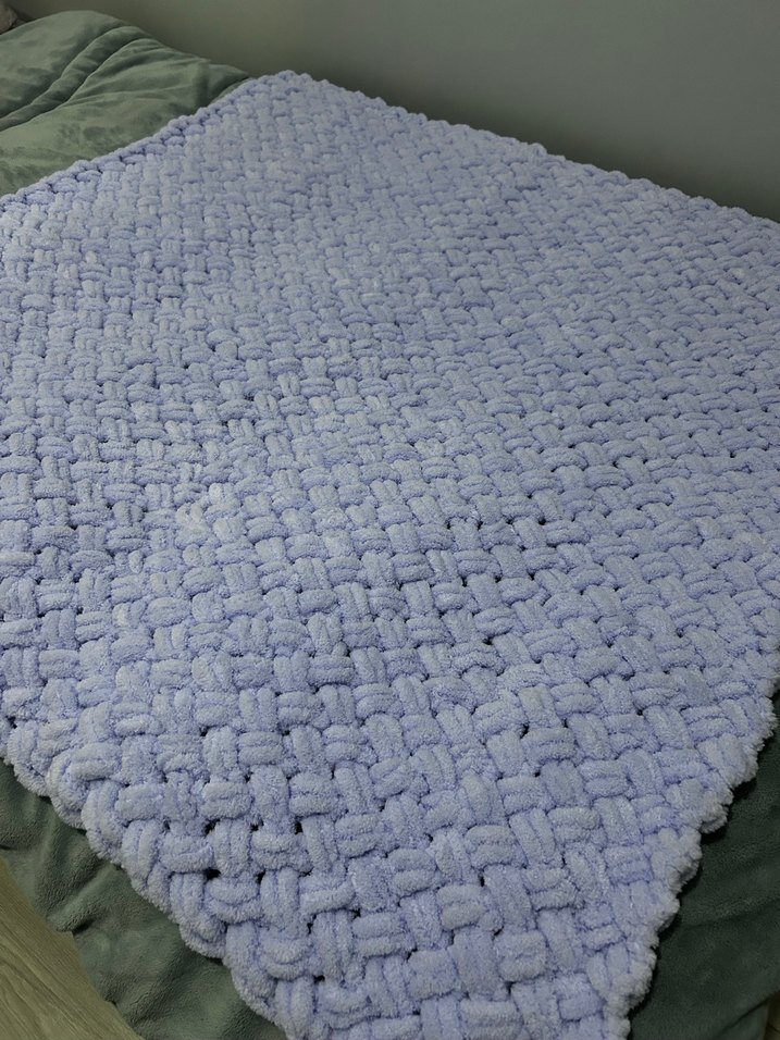 Mor Örgü Çocuk Battaniyesi - Görsel 3