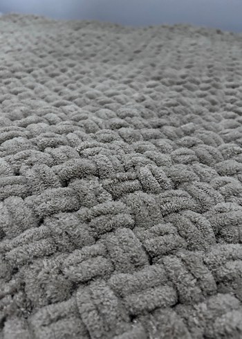 Örgü Desenli Kahve Çocuk Battaniyesi - Görsel 3