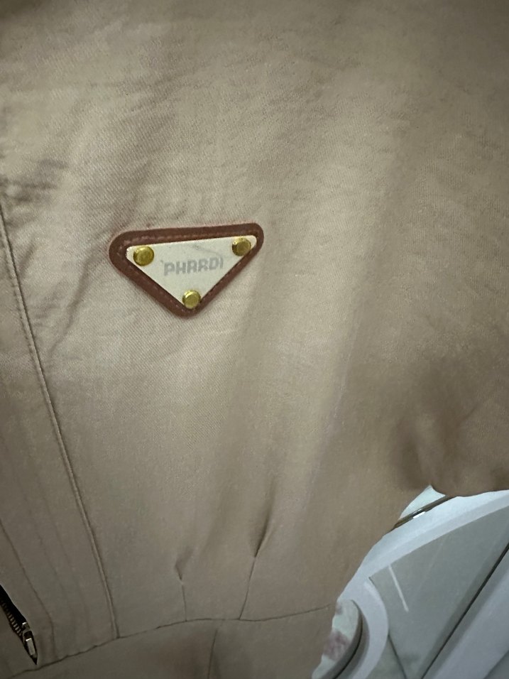 Bej V Yaka Kadın Midi Tulum - Görsel 3