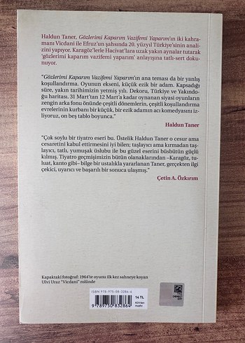 Haldun Taner - Gözlerimi Kaparım Vazifemi Yaparım - Görsel 2