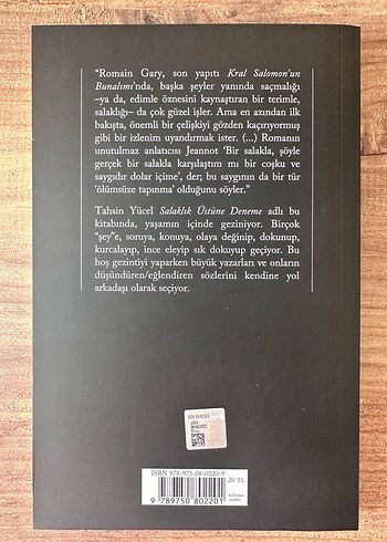 Salaklık Üstüne Deneme - Tahsin Yücel - Görsel 2