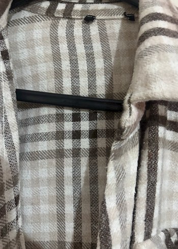 Ekose Desenli Kadın Gömlek - Görsel 3