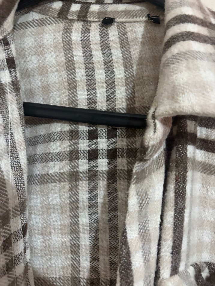 Ekose Desenli Kadın Gömlek - Görsel 3