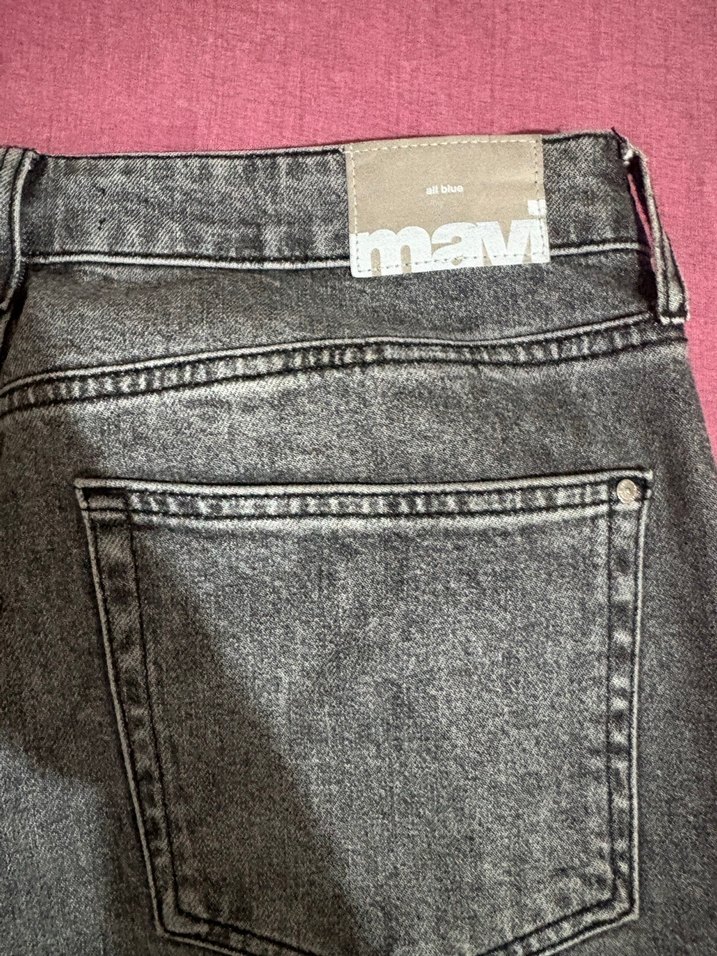 Gri Kadın Kot Pantolon - Görsel 4