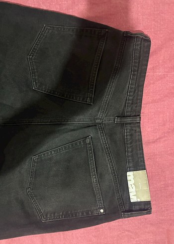 Siyah Kadın Kot Pantolon - Görsel 5