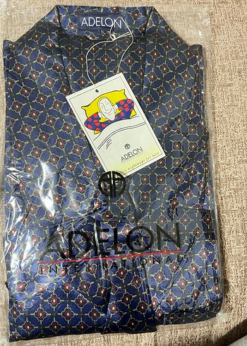 Mavi Desenli Erkek Pijama Takımı - Görsel 2