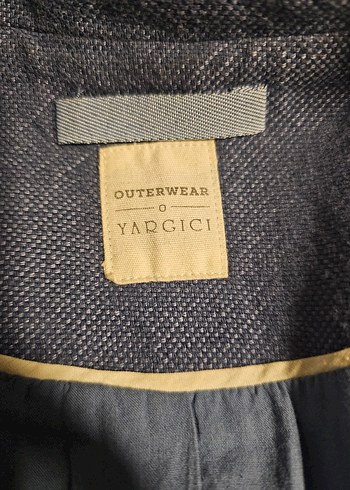 Mavi renk Yargıcı Blazer Ceket - Görsel 3