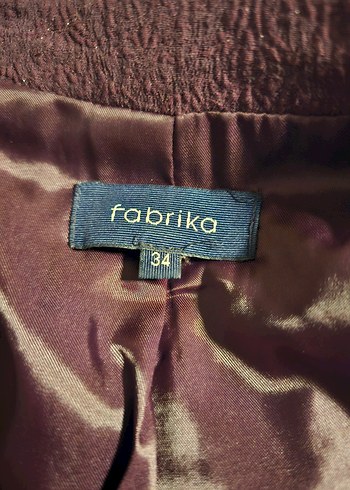 Bordo Kadın Fabrika Ofis Blazeri - Görsel 3