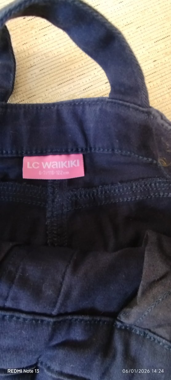 lacivert salopet - Görsel 2