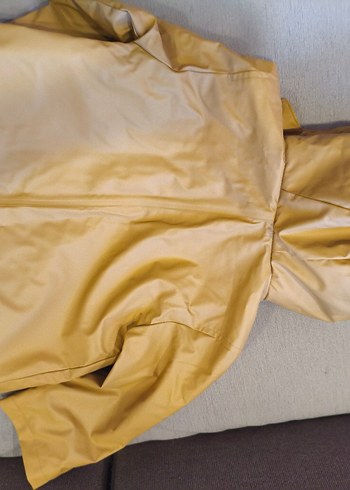 Zara Kürklü Bej Kız Çocuk Yağmurluk Mont - Görsel 3