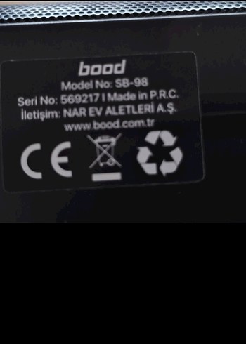 Bood Sb-98 Bluetooth Hoporlör Sıfır Ürün - Görsel 7