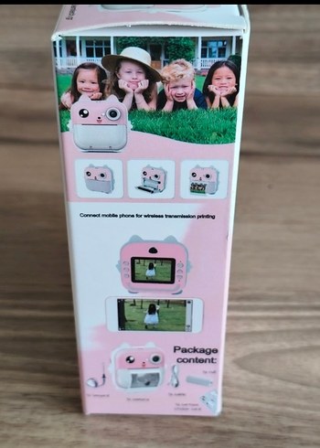 Lamtech 5+ Yaş Çocuk Fotoğraf Makinesi Pembe - Görsel 7