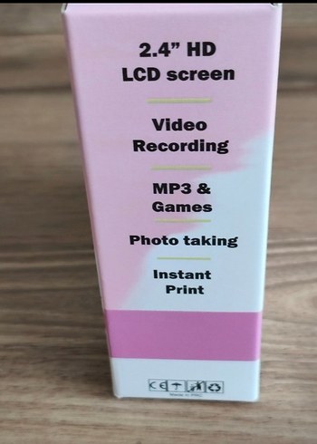 Lamtech 5+ Yaş Çocuk Fotoğraf Makinesi Pembe - Görsel 8