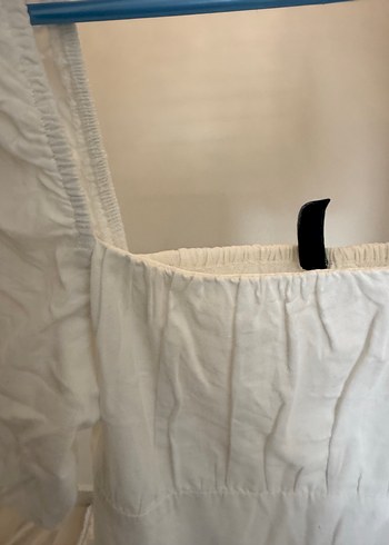 H&M beyaz elbise - Görsel 4