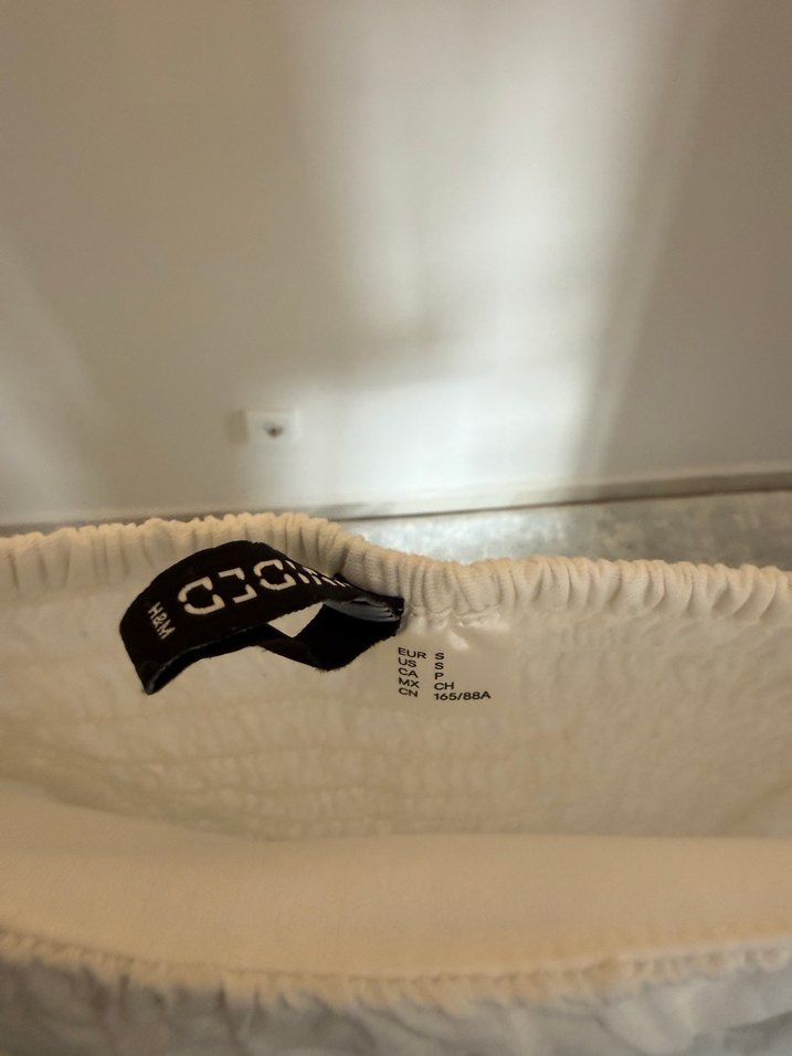 H&M beyaz elbise - Görsel 3