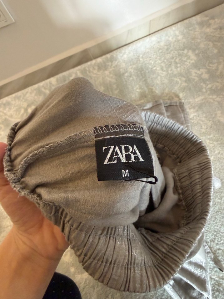 saten Keten Pantolon - Görsel 3