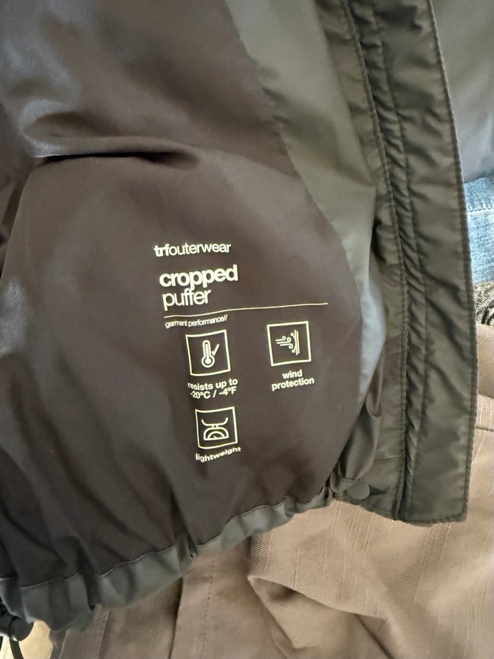 Zara puffer mont - Görsel 3