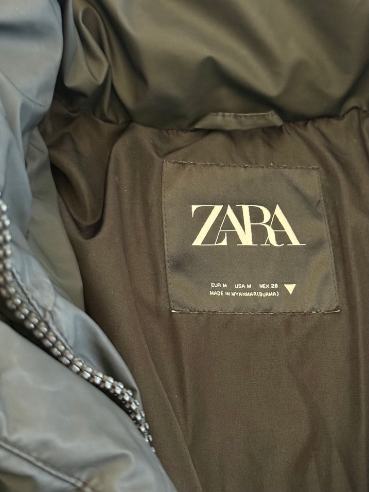 Zara puffer mont - Görsel 2