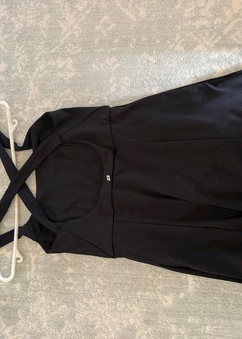 Siyah tenis elbisesi şortlu - Görsel 2