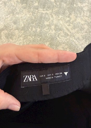 Siyah şort etek - Görsel 3