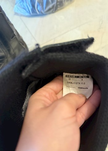 YDS Diablo 11.0 GTX Siyah Motosiklet Botu - Görsel 6