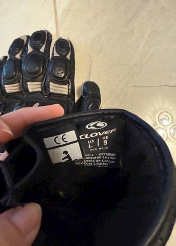 Carbo Flame Kanguru derisi motorsiklet eldiveni - Görsel 5