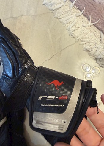 Carbo Flame Kanguru derisi motorsiklet eldiveni - Görsel 4