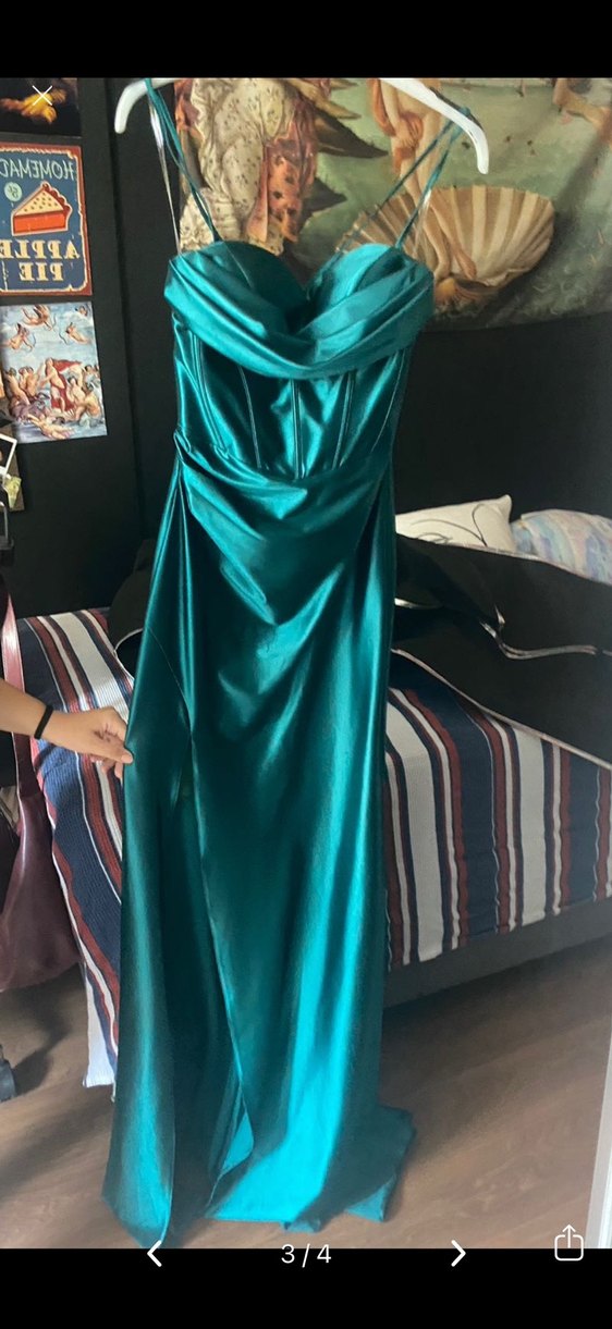 Nişantaşı Terzy den korseli saten elbise - Görsel 2