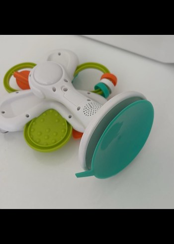 Mama Sandalyesi Vantuzlu, Figürlü, Sesli, Hareketli Çıngırak - Görsel 5