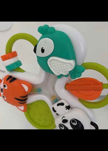 Mama Sandalyesi Vantuzlu, Figürlü, Sesli, Hareketli Çıngırak - Görsel 2