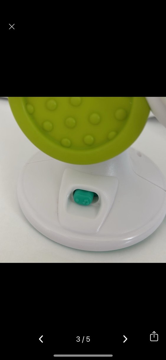 Mama Sandalyesi Vantuzlu, Figürlü, Sesli, Hareketli Çıngırak - Görsel 3