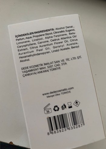 DeDe Matcha Kadın Parfümü 50 ml - Görsel 4