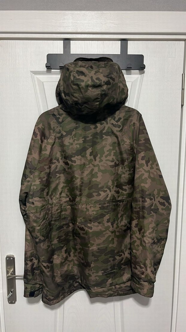 Kamuflaj Desenli Kapüşonlu Yağmurluk - Görsel 3