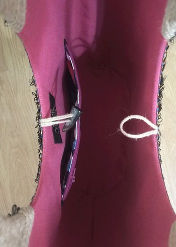 Renkli Bohem Dantel Detaylı Kadın Çanta - Görsel 5