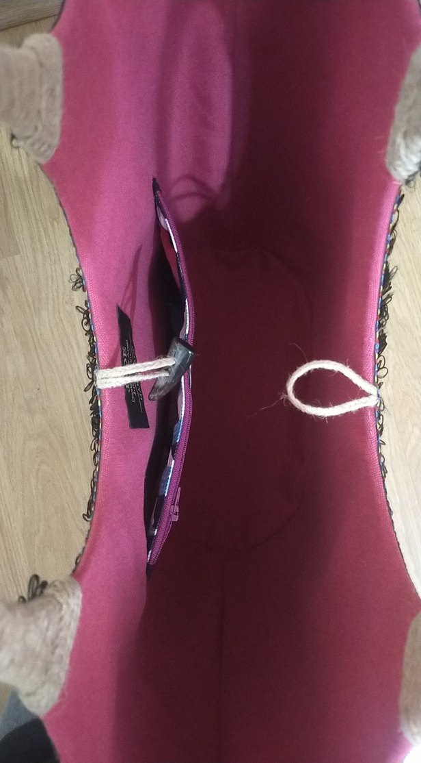 Renkli Bohem Dantel Detaylı Kadın Çanta - Görsel 5