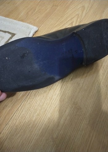 Siyah Parlak Erkek Klasik Ofis Ayakkabısı - Görsel 6