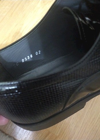 Siyah Parlak Erkek Klasik Ofis Ayakkabısı - Görsel 4