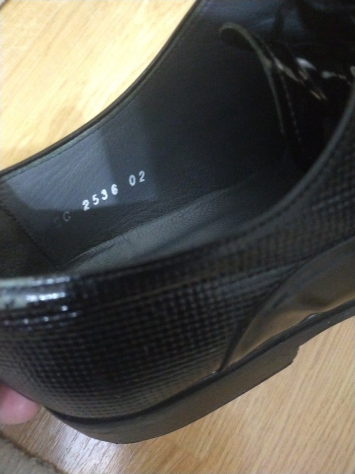 Siyah Parlak Erkek Klasik Ofis Ayakkabısı - Görsel 4