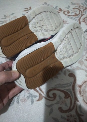 Nike Beyaz Gri Bağcıklı Spor Ayakkabı - Görsel 5