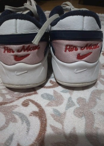 Nike Beyaz Gri Bağcıklı Spor Ayakkabı - Görsel 3