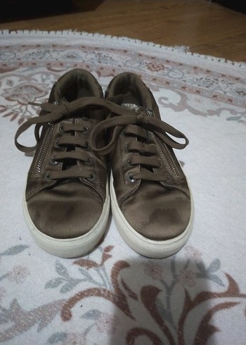 Kahverengi Süet Fermuarlı Spor Ayakkabı - Görsel 2