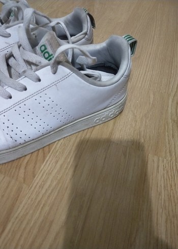 Beyaz Bağcıklı erkek Sneakers - Görsel 4