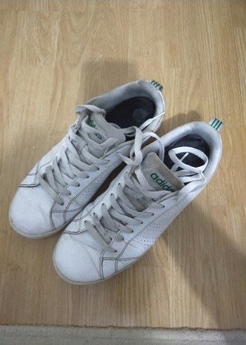 Beyaz Bağcıklı erkek Sneakers - Görsel 3