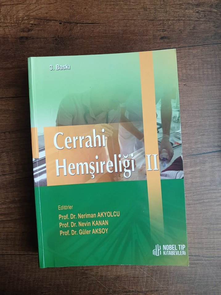 Cerrahi Hemşireliği 1 ve 2 Seti 
Basım 2021 - Görsel 3