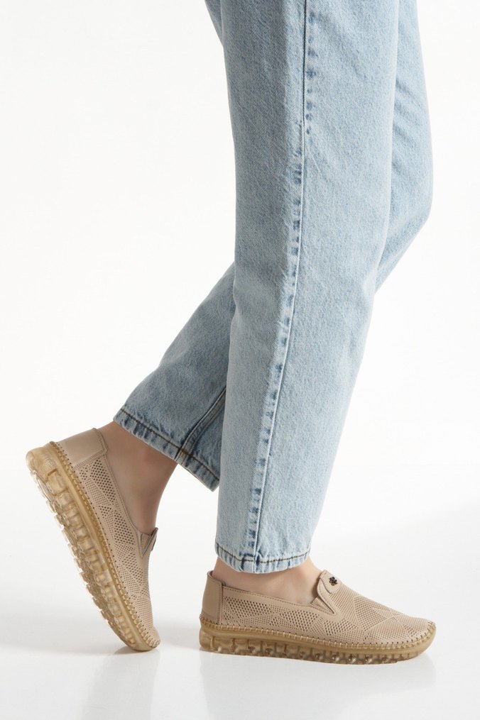 Bej Kadın Dolgu Topuklu Espadril - Görsel 5