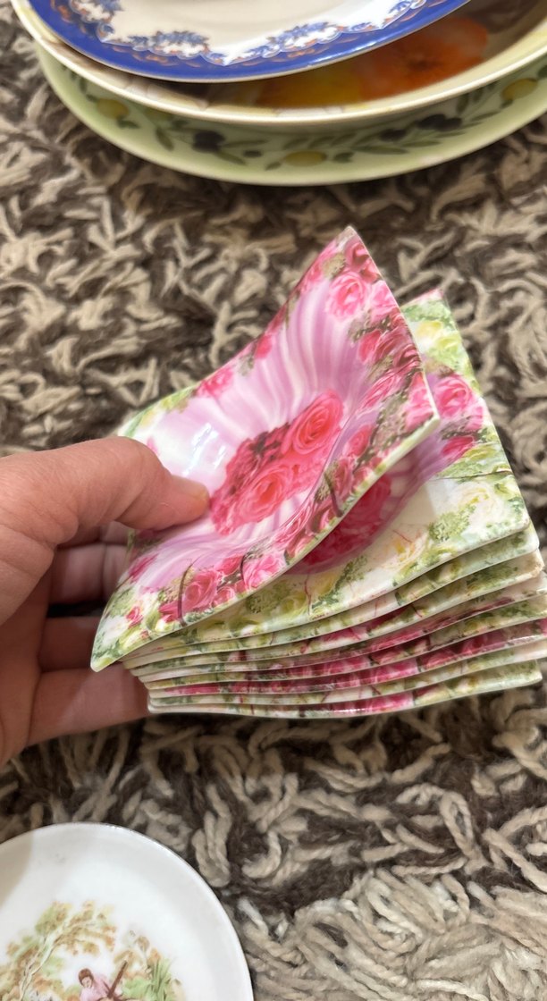 Çok Renkli Karışık Tabak Seti - Görsel 3