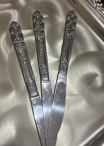 Gri Desenli Bıçak Seti - Görsel 3