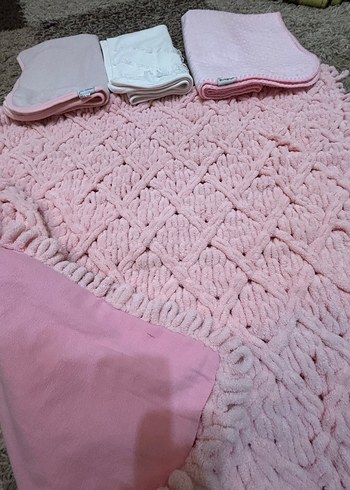 Bebek battaniyesi 4 tane tek fiyat - Görsel 5