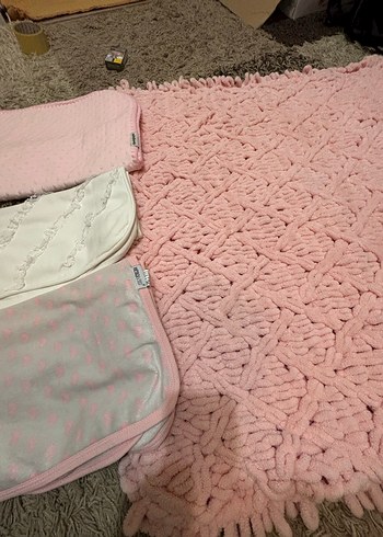 Bebek battaniyesi 4 tane tek fiyat - Görsel 8